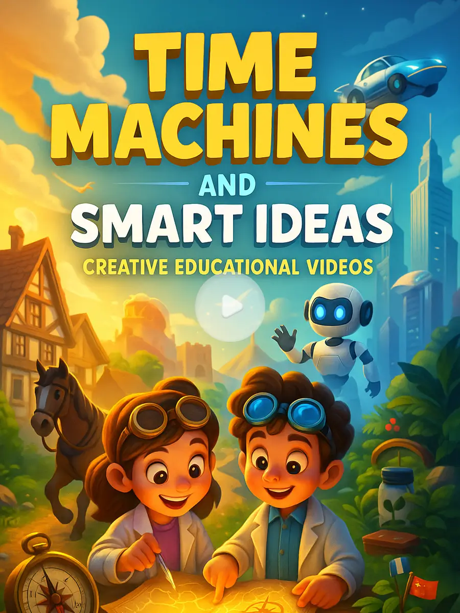 Time Machines and Smart Ideas - Creative Educational Videos