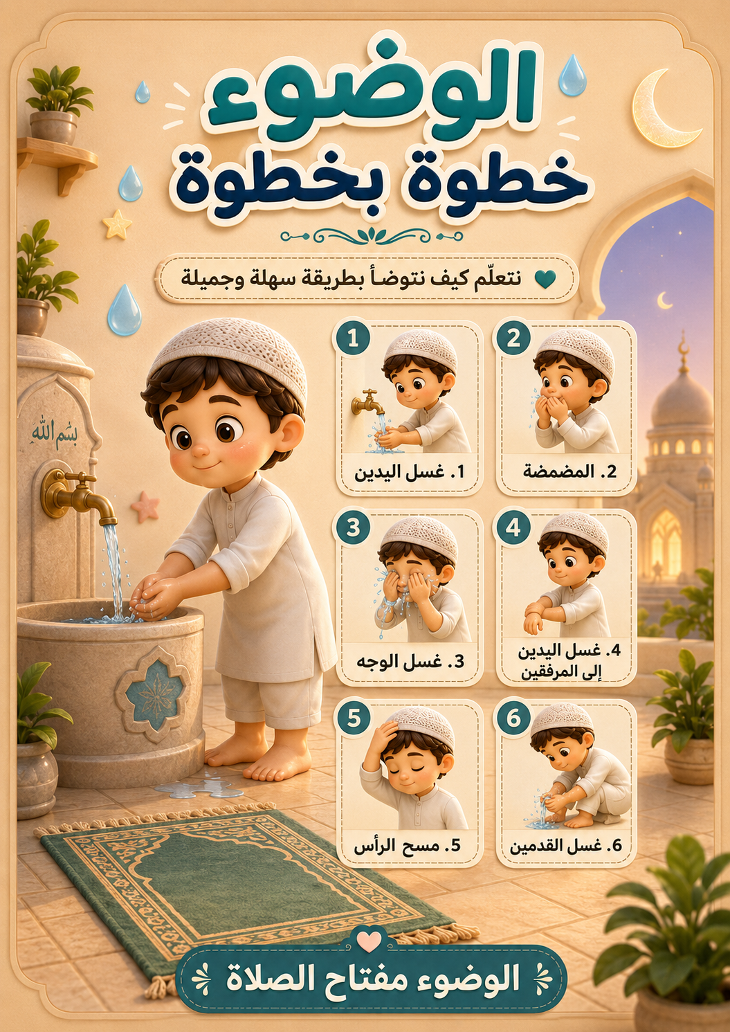 -سلسلة التربية الدينية - صلاتي نور قلبي و قرة عيني - Image 9