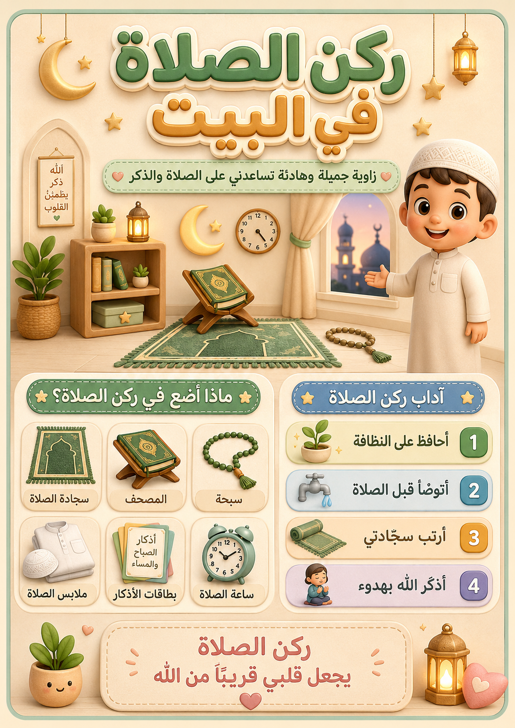 -سلسلة التربية الدينية - صلاتي نور قلبي و قرة عيني - Image 10