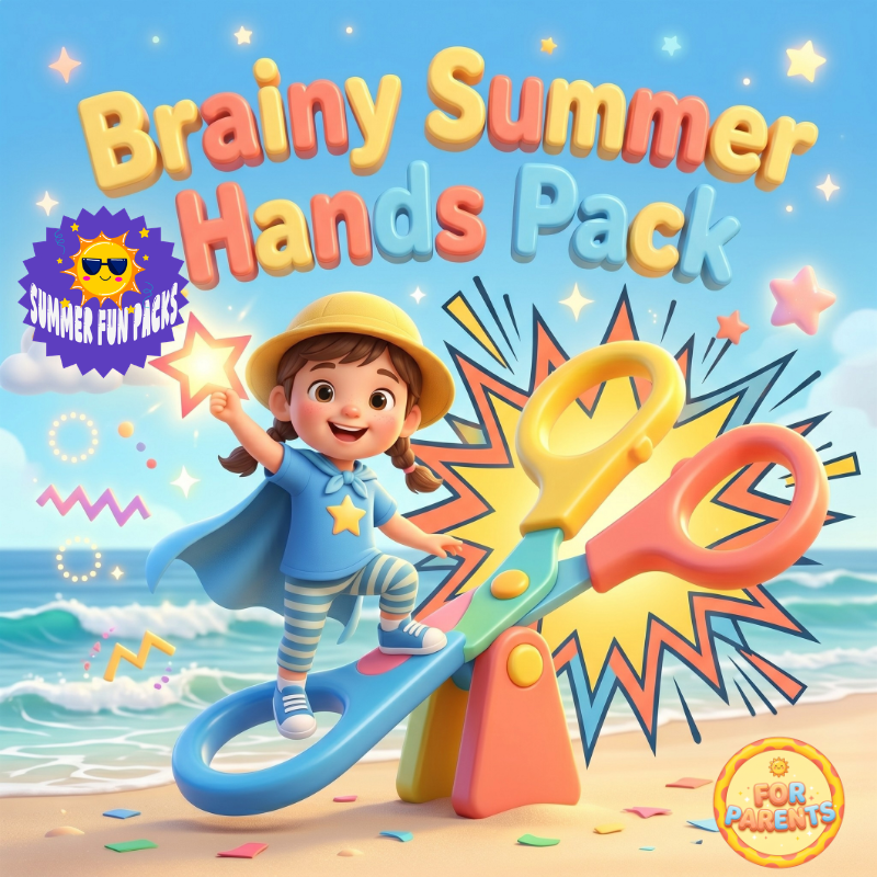 Brainy Summer Hands Pack سلسلة التعلم المبكر للغة الإنجليزية