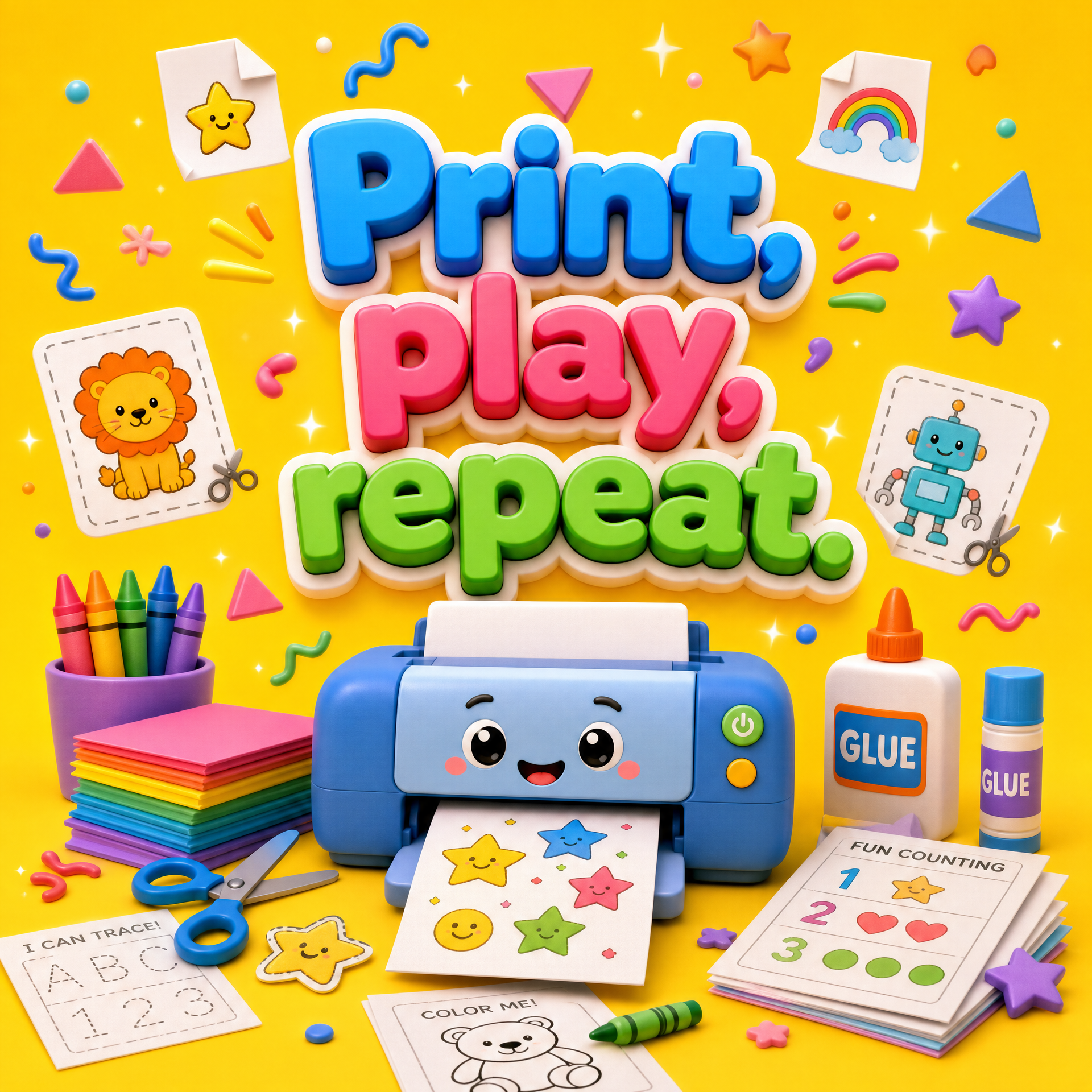 Mega Summer Free Pack- All Our Printable Activities for Kids