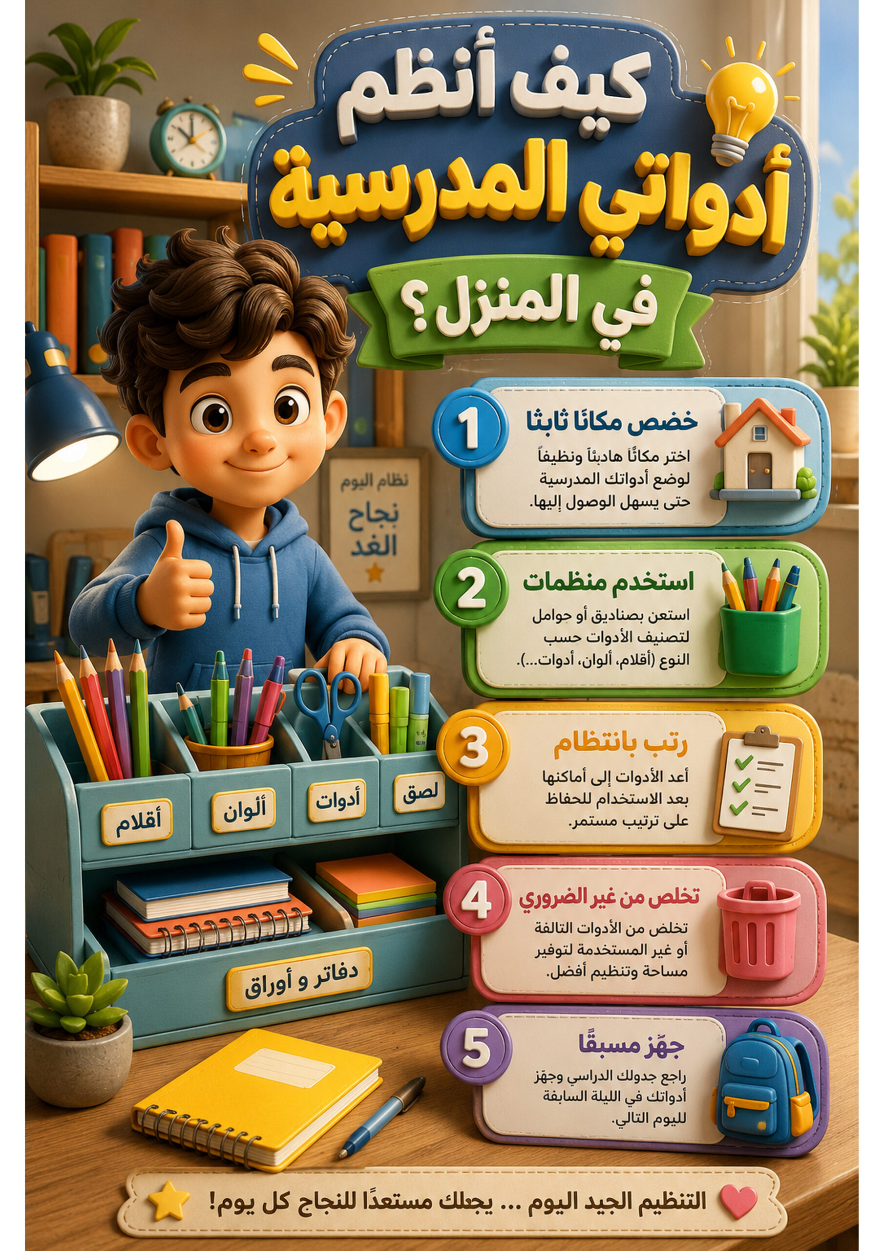 سلسلة النظام الروتيني اليومي للأطفال - Image 3