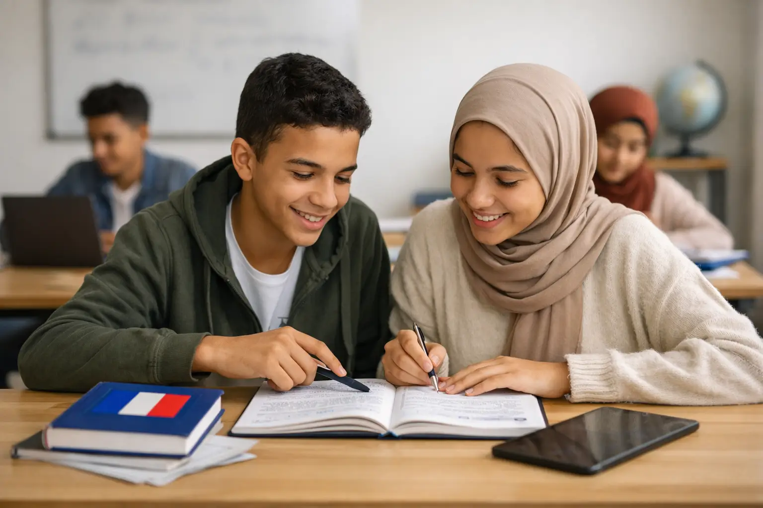 أفضل تمارين قواعد فرنسية تفاعلية لطلاب المتوسط