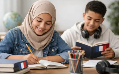 تحسين مفردات الفرنسية للأولى متوسط بلا قوائم