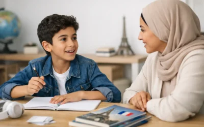 كيف أحسن التعبير عند ابني في اللغة الفرنسية؟