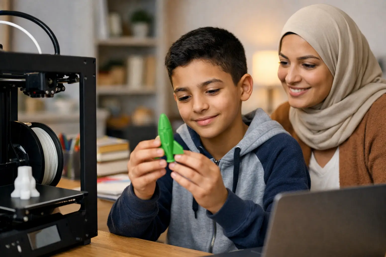 متى تفيد الطباعة التعليمية المنزلية الطالب؟