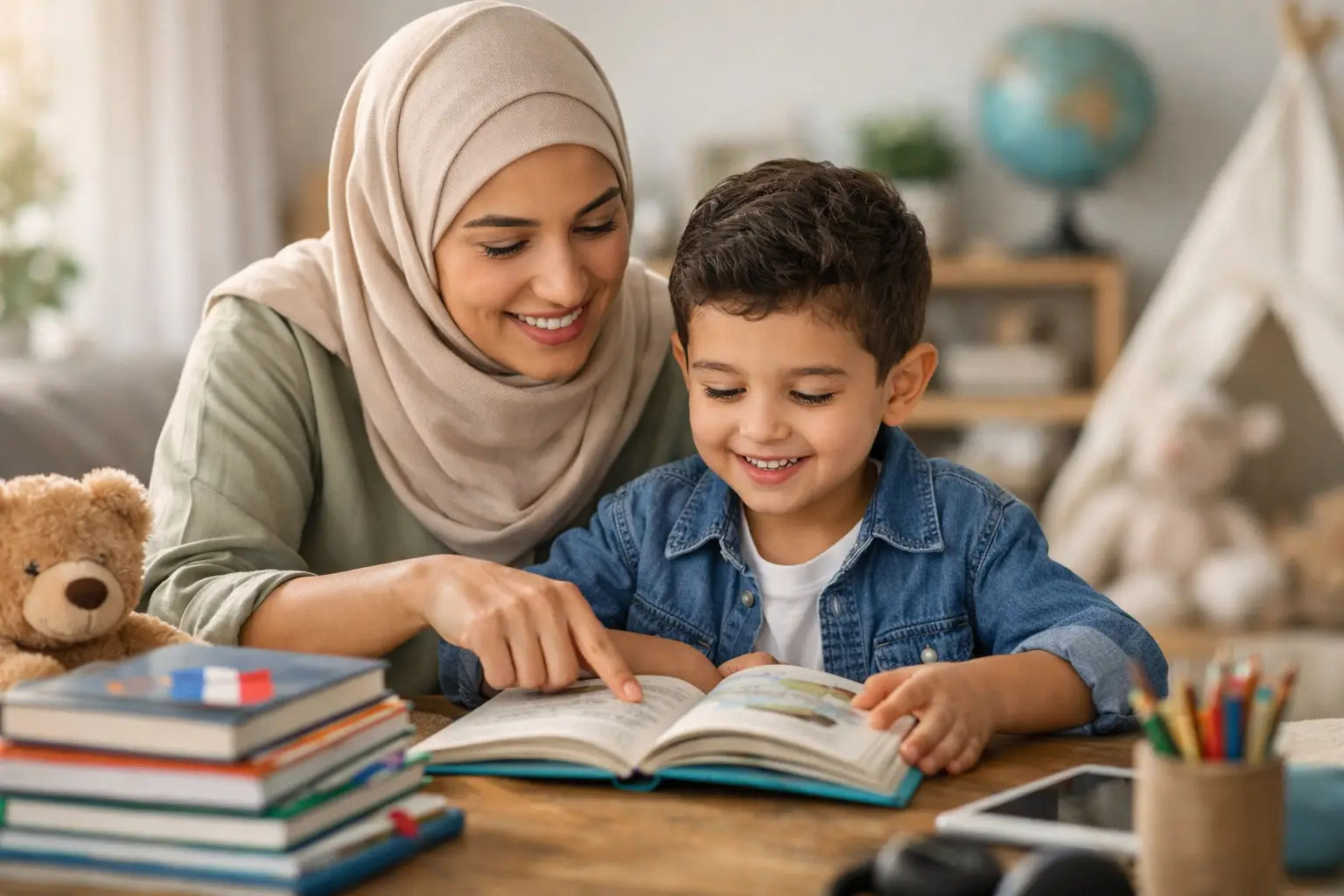 أفضل وسائل دعم القراءة المبكرة للطفل في المنزل