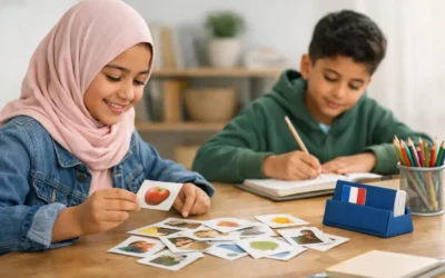 بطاقات كلمات بصرية للطباعة لتقوية الفرنسية
