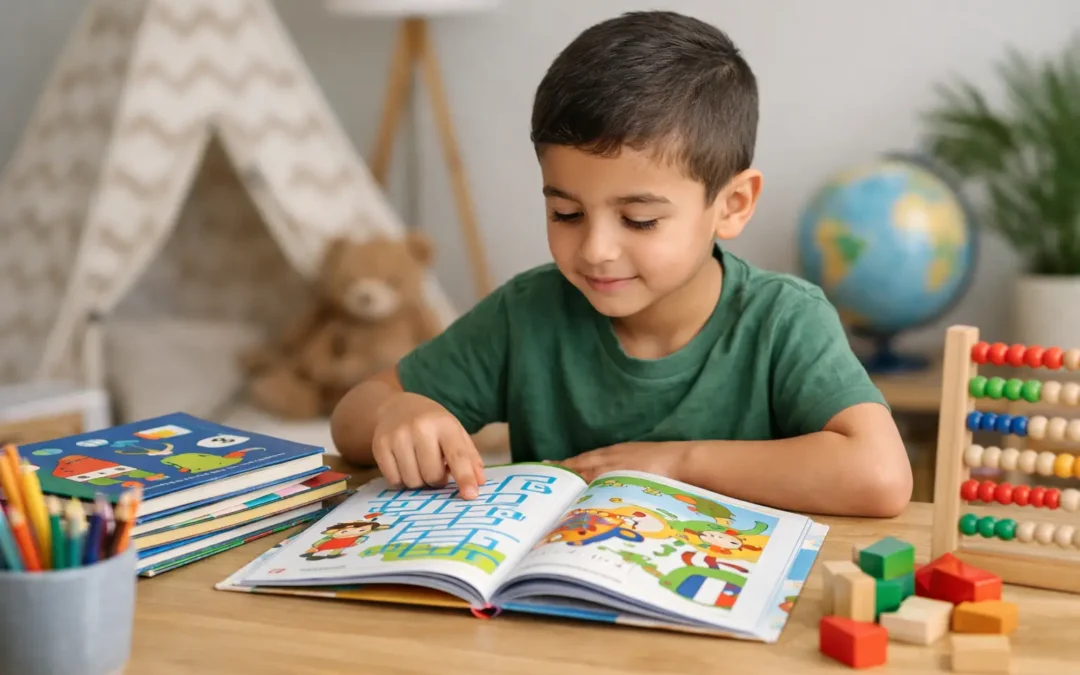 كيف تختار كتب أنشطة الأطفال التي تفيد ابنك؟