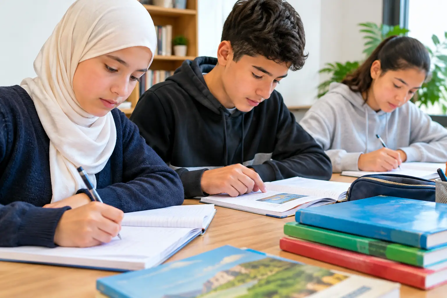 طريقة تنظيم مراجعة بيام أسبوعية للمتوسط